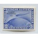 ALEMANIA 1933 Yv. AEREO 42B ZEPPELIN ESTAMPILLA MINT, CALIDAD DE LUJO 300 EUROS